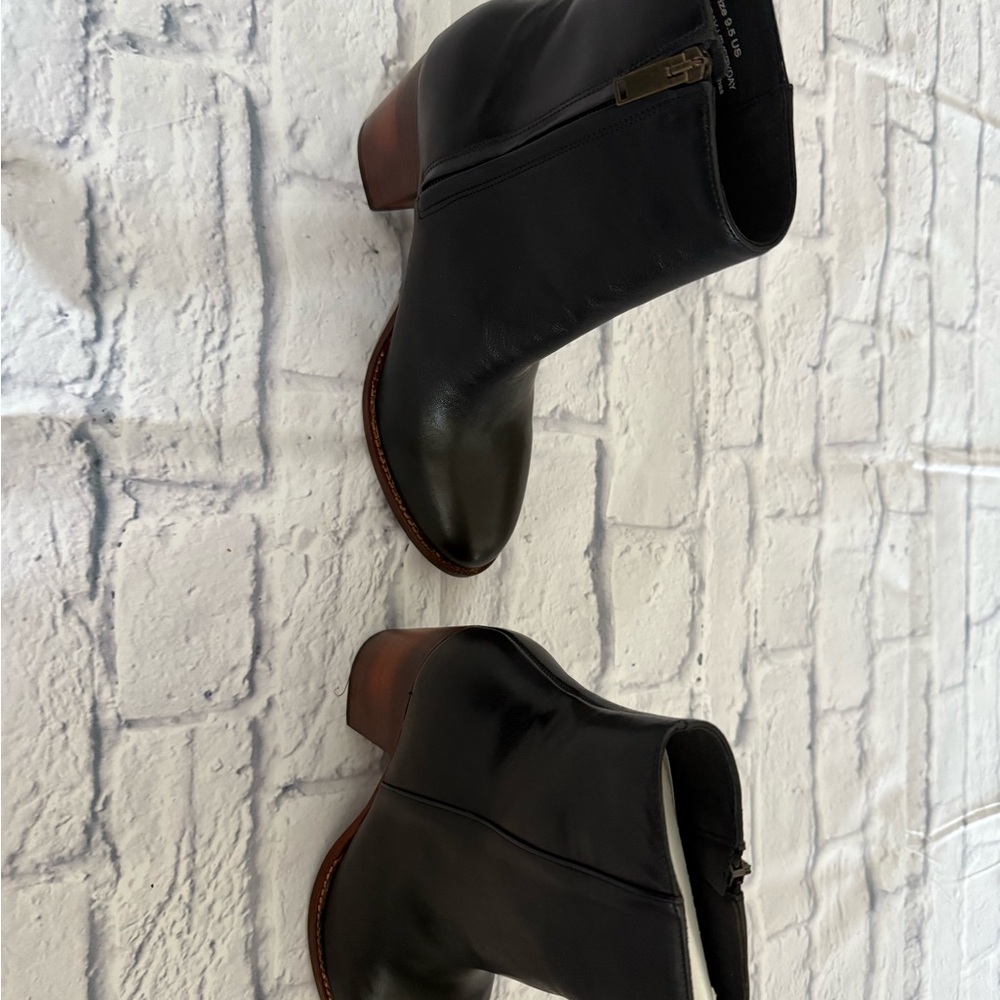 Thursday Boot Company Black Leather Heeled Boots - Picture 4 of 10